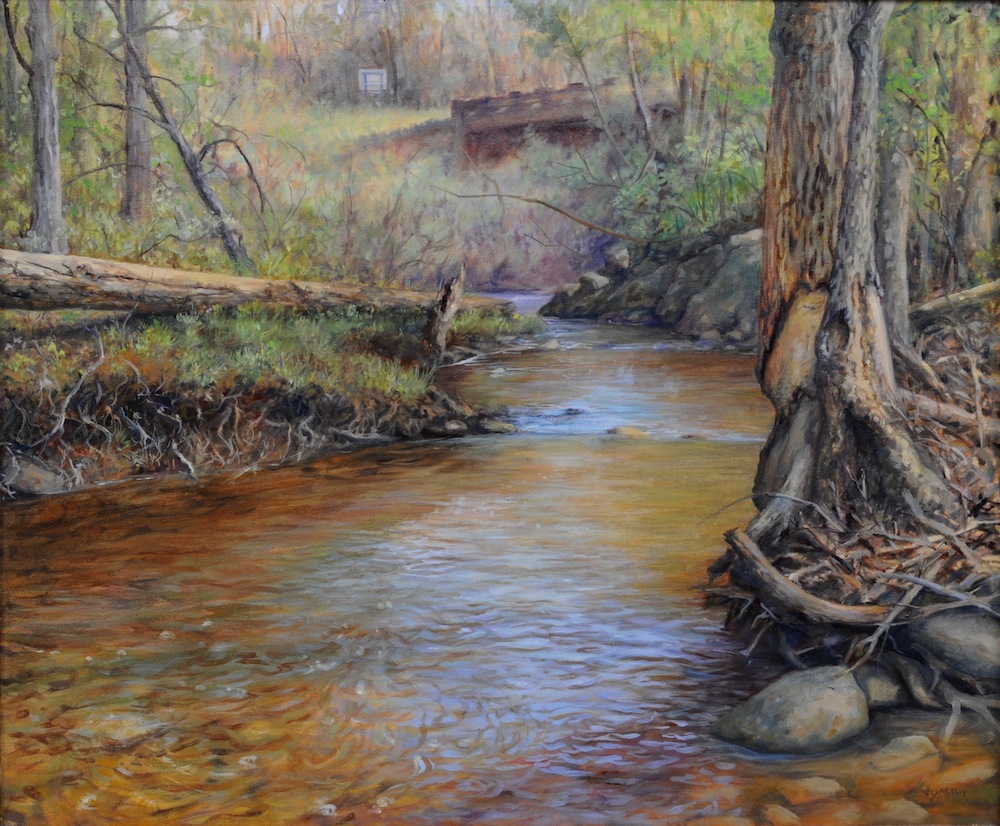Painting of Eno River