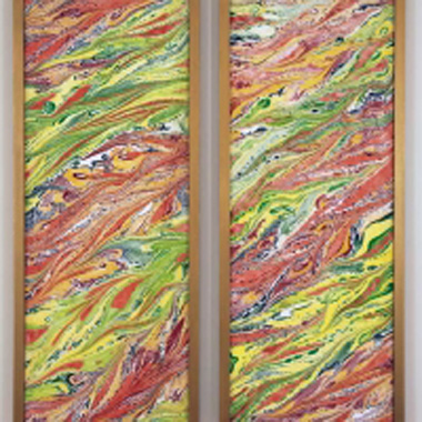 Sandstones Diptych by Trudy Thomson