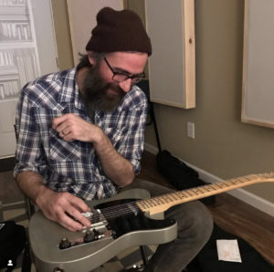 Nathan Golub and guitar
