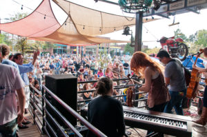 Side View of Stage