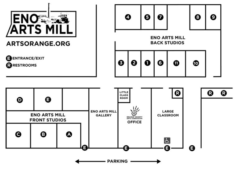 Map of Eno Arts Mill