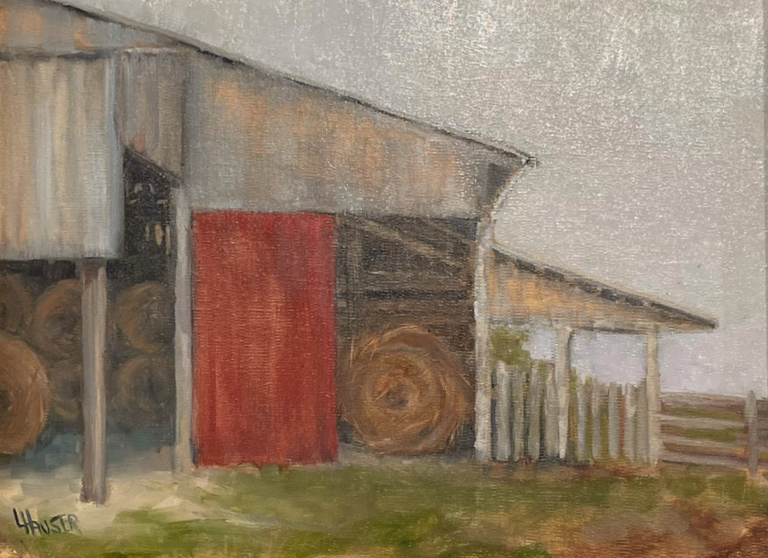 Honorable Mention:<em>Barn of Bales</em> By Linda Hauser of Wake Forest, NC