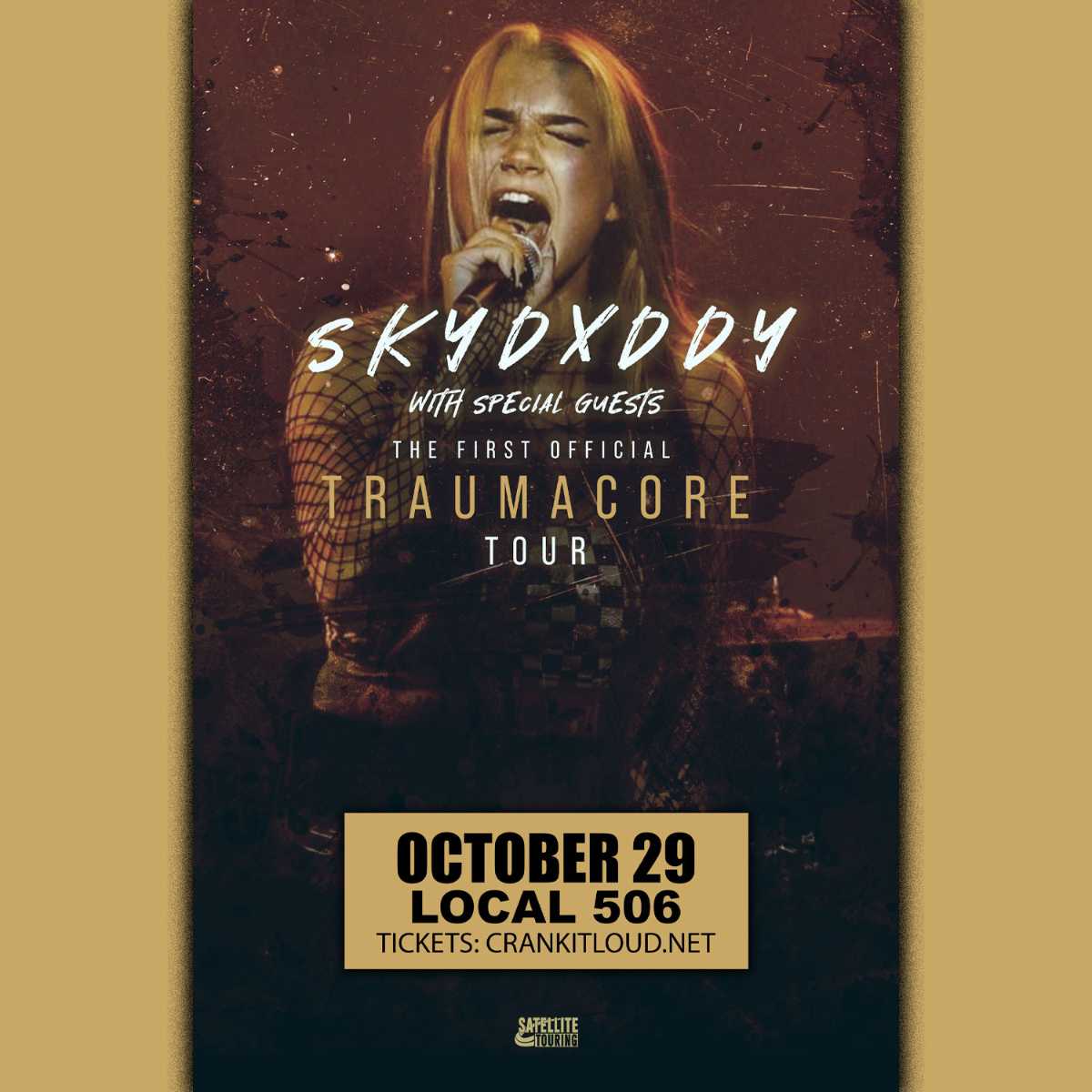 Skydxddy's Traumacore Tour is almost here, are you ready