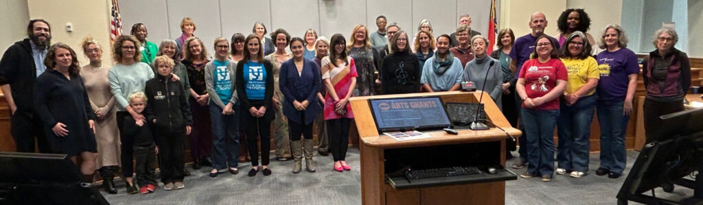 group photo of grantees