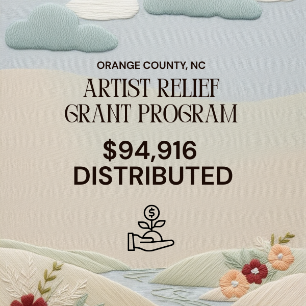 Artist Relief Grant Program graphic