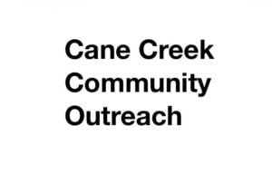 Cane Creek Community Outreach Logo